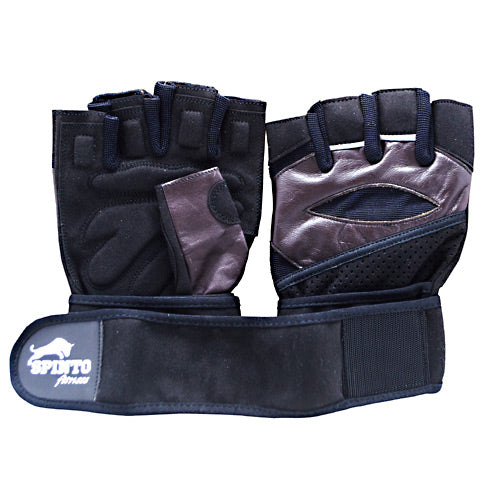 Spinto Usa, Llc Men's Workout Glove W/ Wrist Wraps