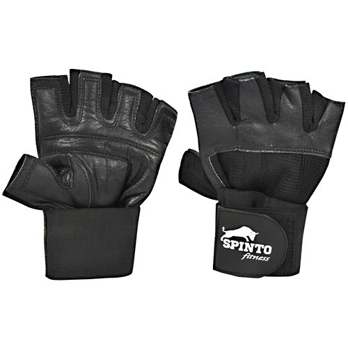 Spinto Usa, Llc Men's Weight Lifting Gloves With Wrist Wraps