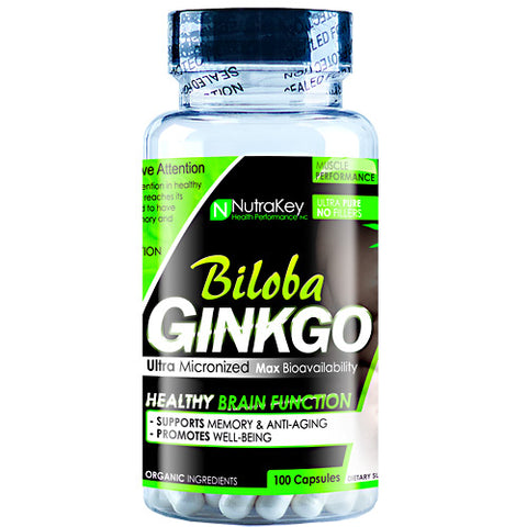 Ginkgo Biloba, 100 Capsules , 100 Capsules
