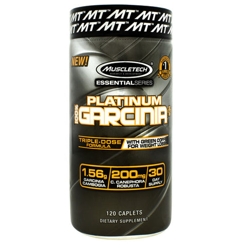 Platinum 100% Garcinia Plus, 120 Caplets , 120 Caplets