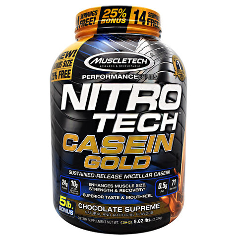 Muscletech Performance Series Nitro Tech Casein Gold