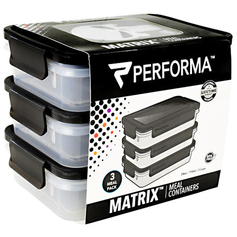 Perfectshaker Hero Elite Series Meal Prep Containers