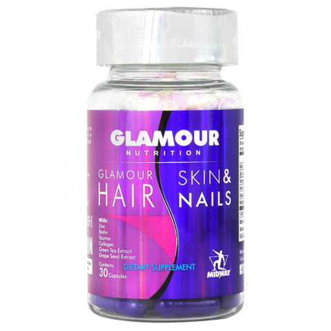 Glamour Hair, Skin & Nails, 30 Capsules , 30 capsules